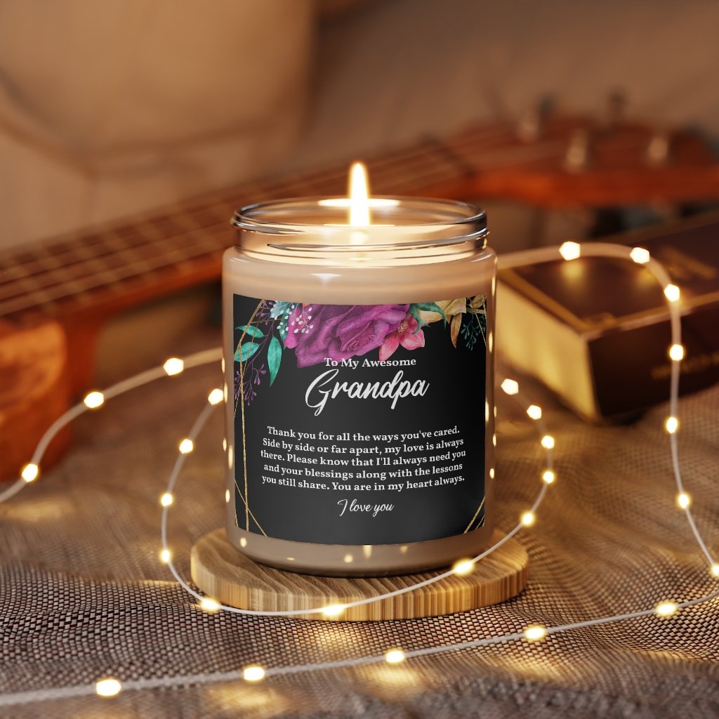 Custom Photo You Have My Heart Candle